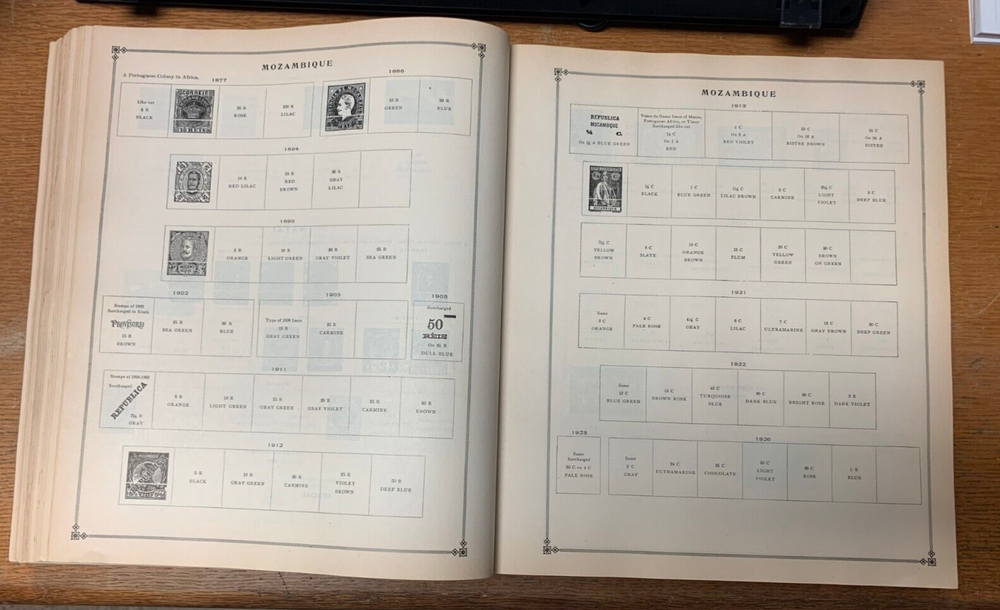 Scott International Jr Stamp Album 1939 edition Complete Nice Condition |