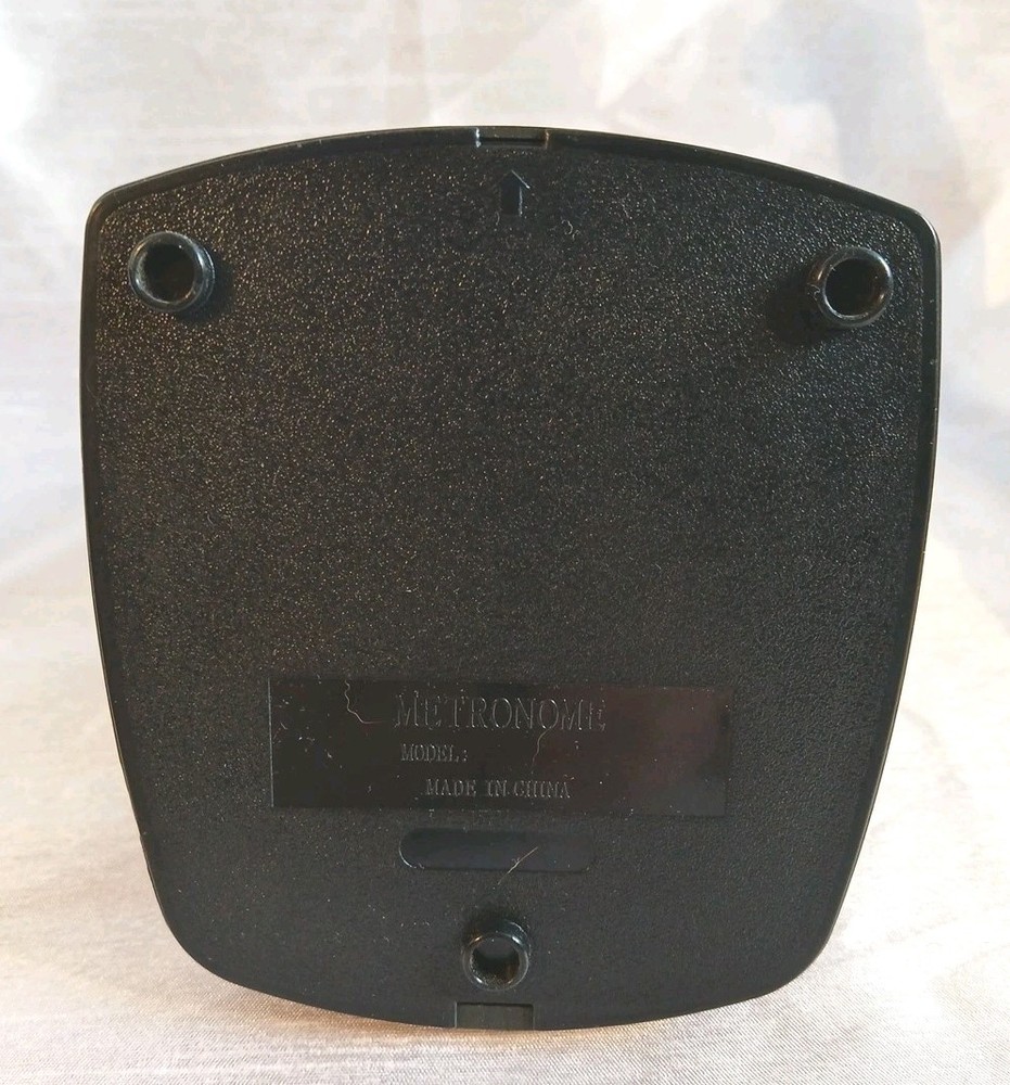 FLEOR Metronome Model- Grain Wood Look Plastic Excellent Condition