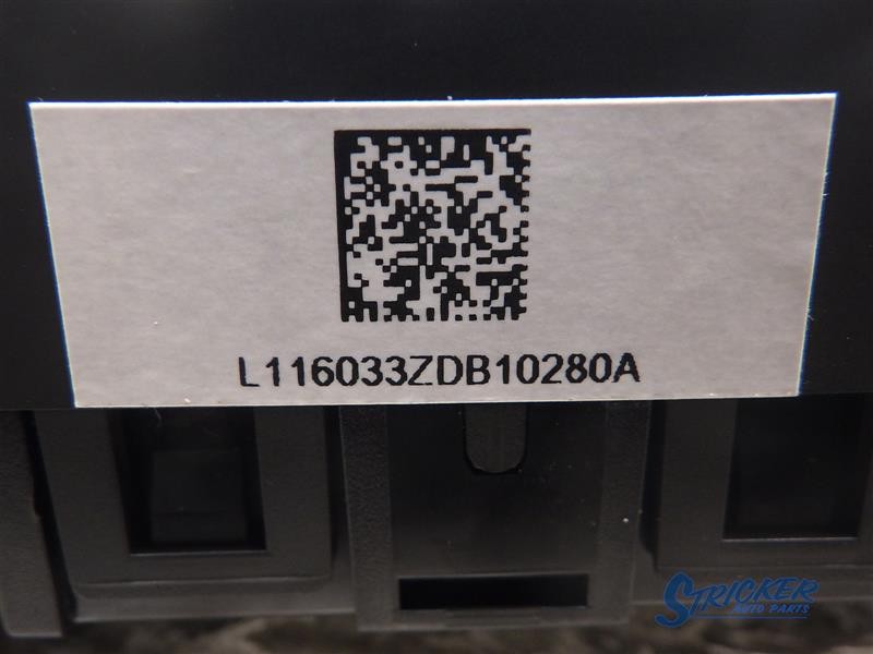 Chevrolet Volt 2017 Front Temperature Control 84176059 7189