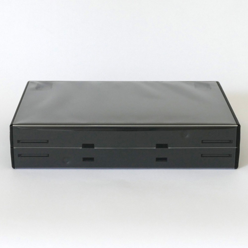 1 Black Multi Five 5 Discs DVD Case CD PC Media Storage 38mm New