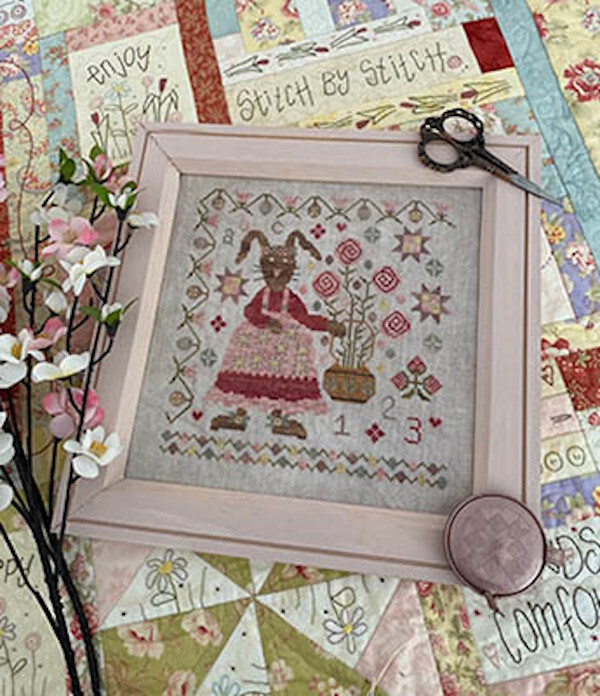 Hester's Easter Jumper~Pansy Patch Quilts and Stitchery