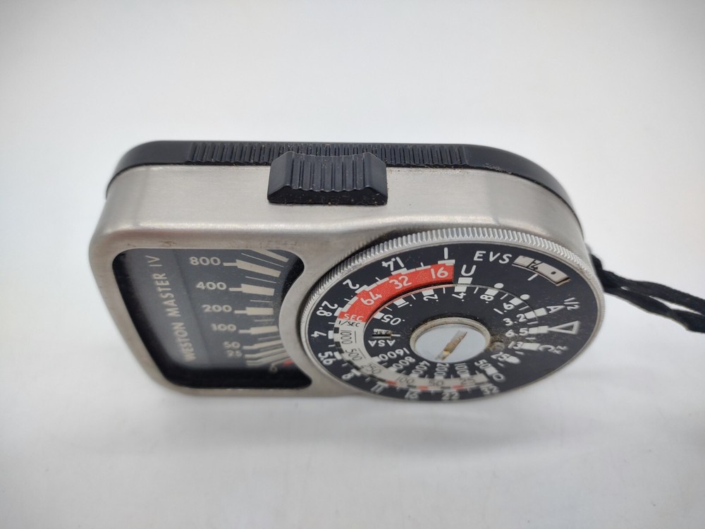 UNTESTED Weston Master IV Camera Light Exposure Meter 745 w Leather Case