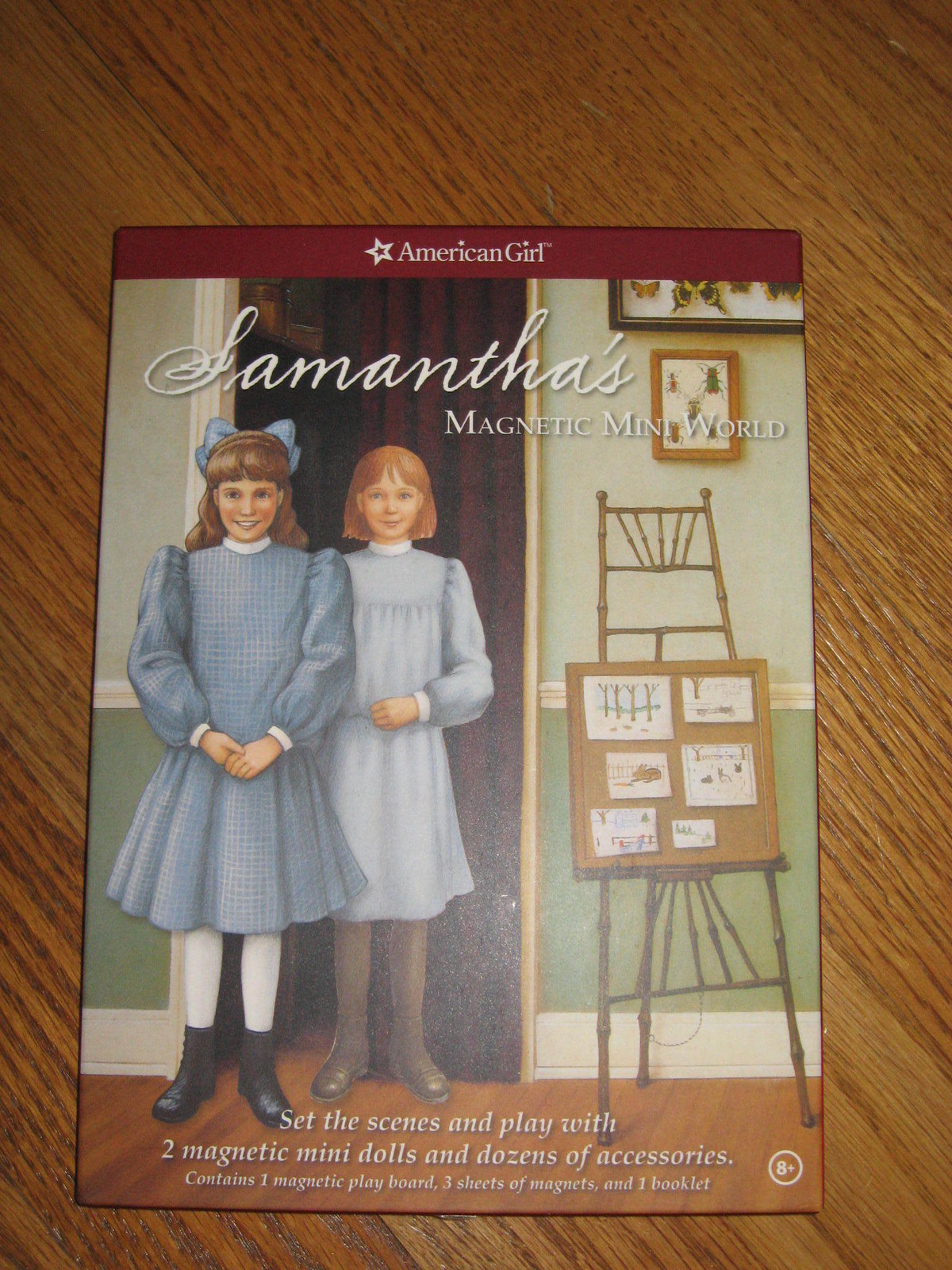 American Girl Doll MINI MAGNETIC WORLD magnet set KIT Molly SAMANTHA or Josefina