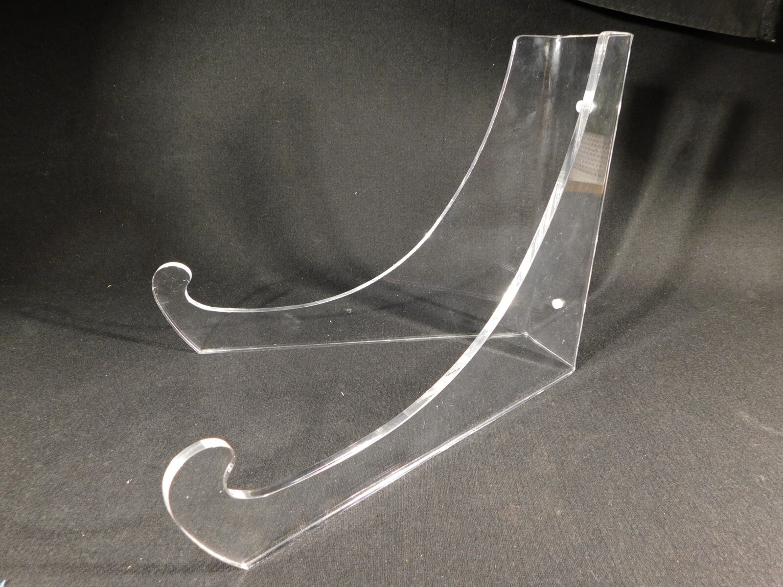 Easel Display Stand Clear Lucite X Large Size Wall Mountable
