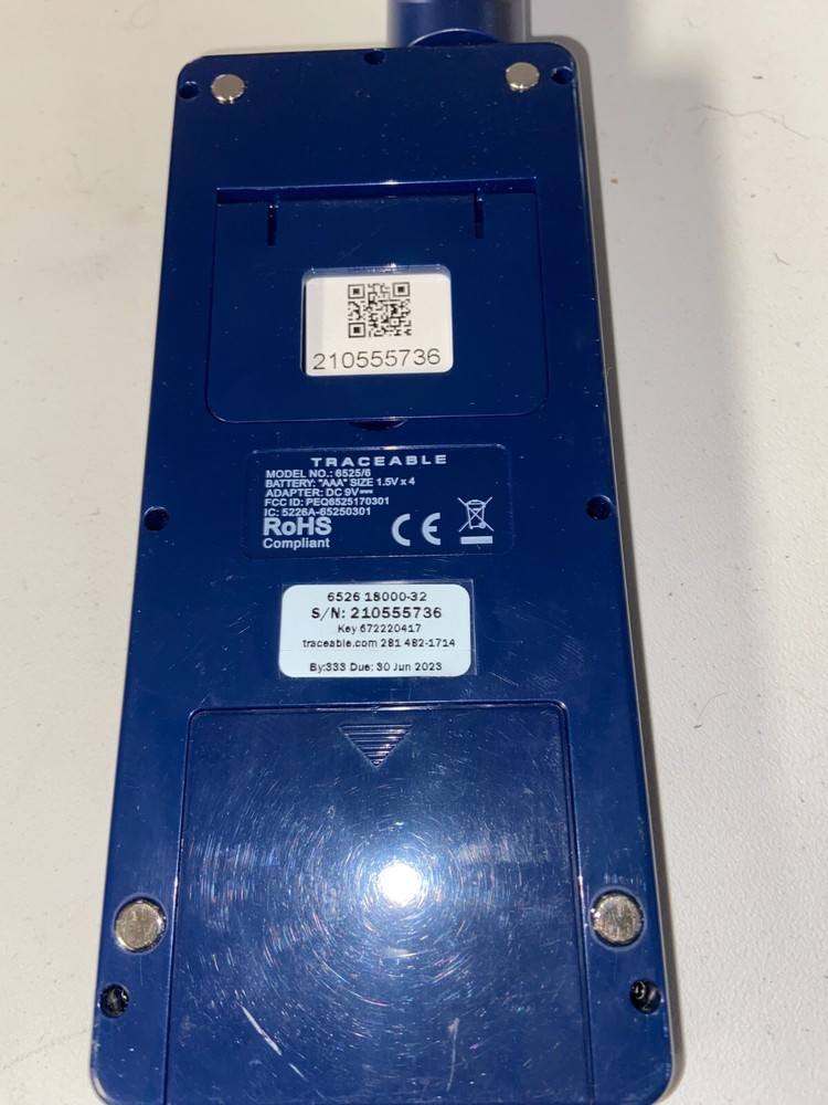 Traceable 6525 High-Range CO2/Temperature/Humidity Wi-Fi Data Logger - Used