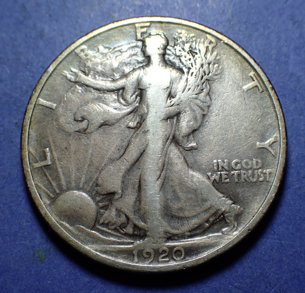 1920-S Walking Liberty Half Dollar  Ch. Fine