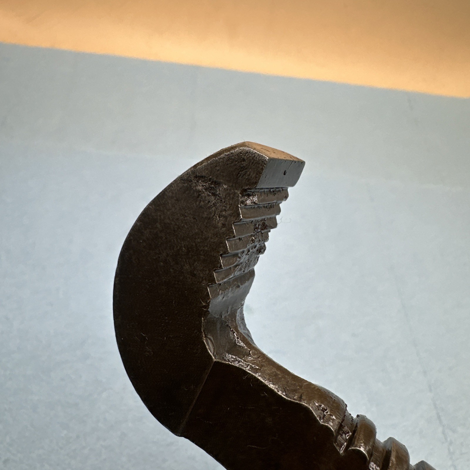 Vintage Trimo 10" Pipe Wrench, Trimont Mfg Co, Roxbury Mass USA