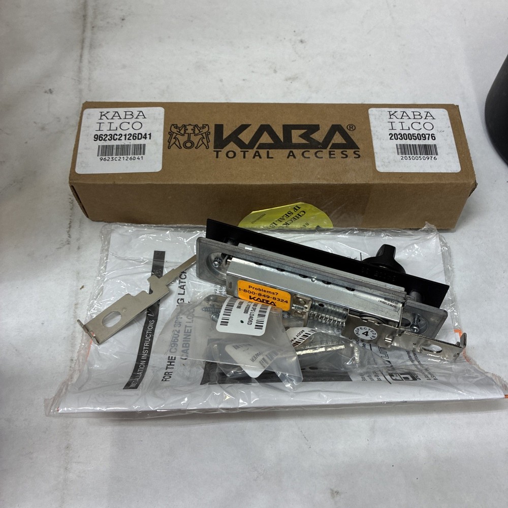 Simplex Kaba C9602 Cabinet Lock Satin Chrome Keypad Combination Lock