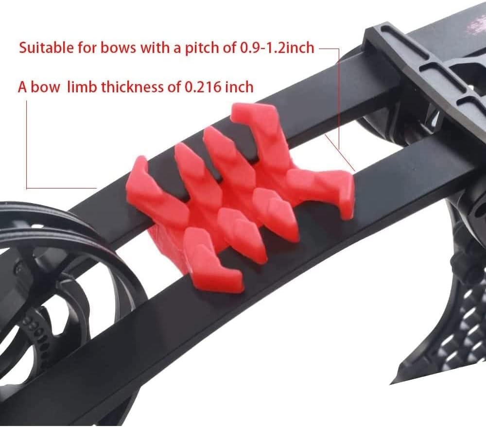 Bow Limb Dampeners for Compound Bow Crossbow Limb Dampeners Archery Split Lim...