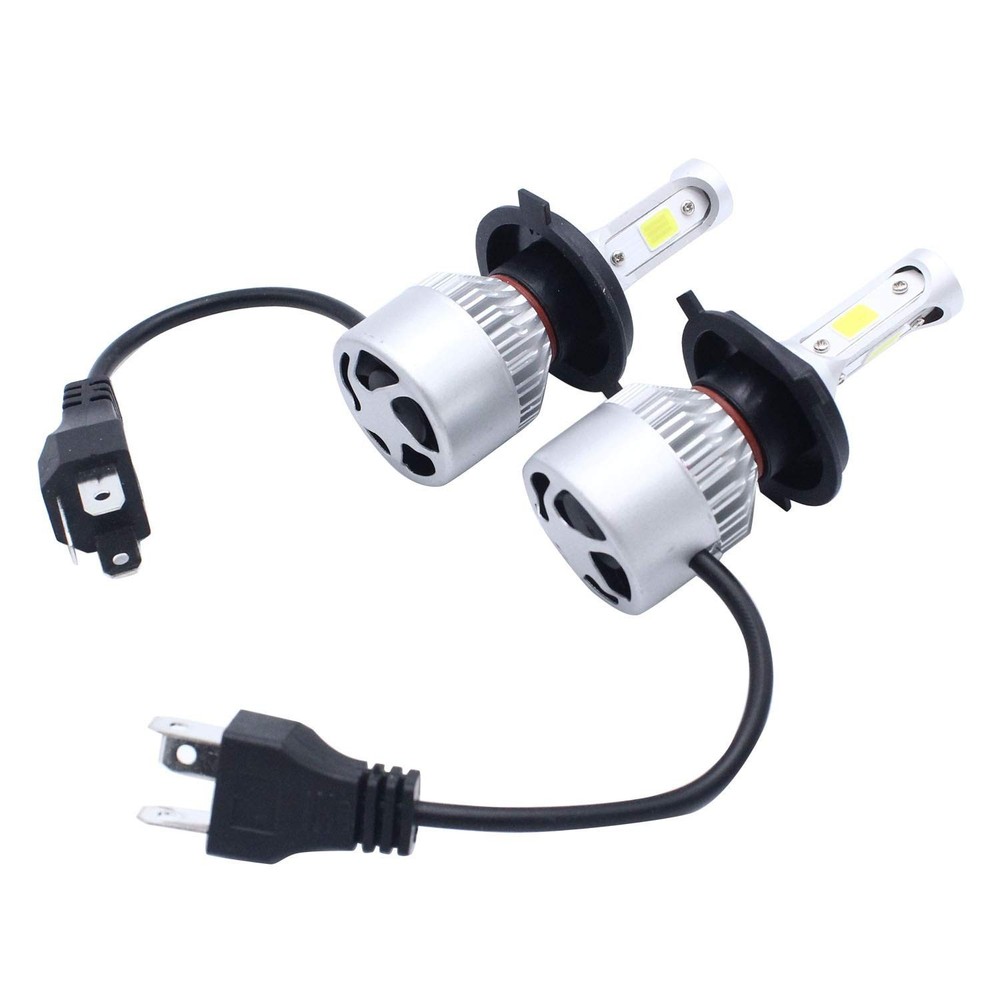 2 Pack H4 HB2 Headlight Bulbs Kit 6000K