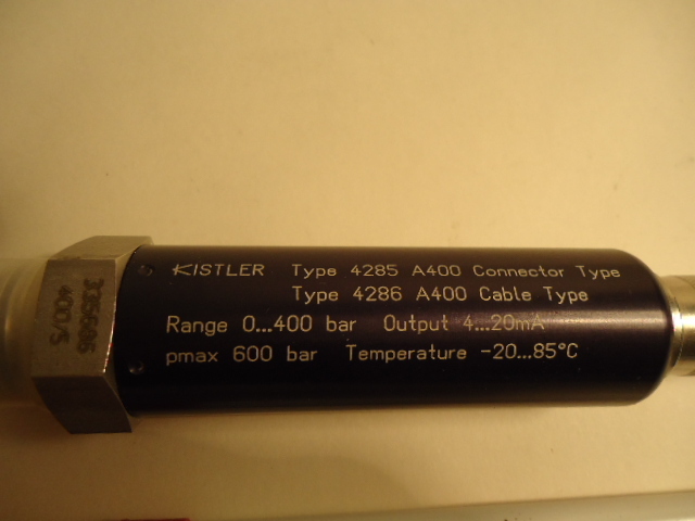 KISTLER PRESSURE SENSOR 4285 CALIBRATION VIBRATION