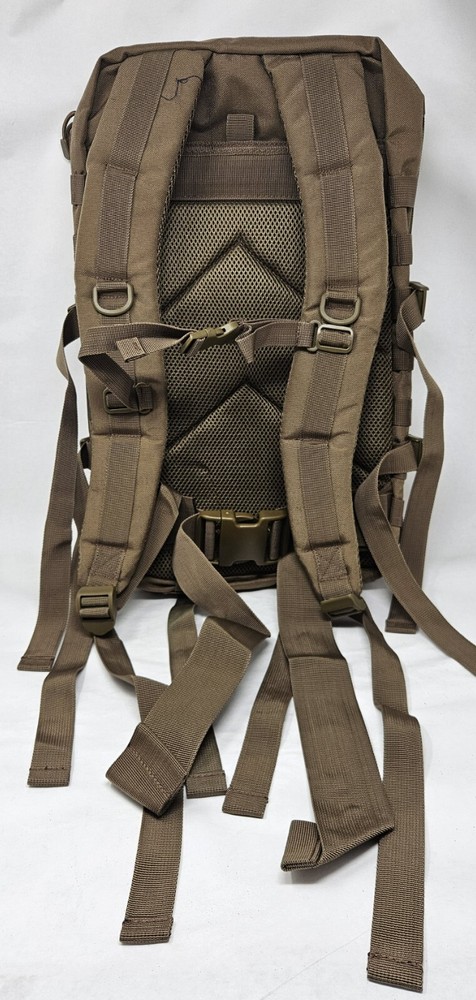 Wideway Tactical Style Backpack 50L Outdoor Large Brown