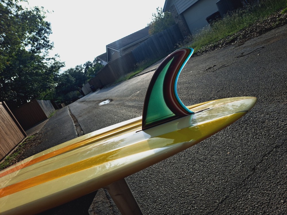 colorful Surfboard Fin