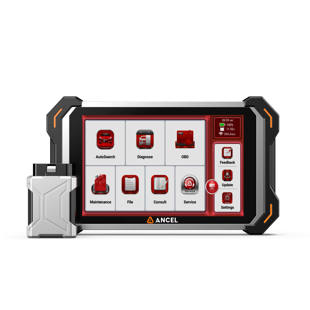 ANCEL DS600BT Car OBD2 Scan Tool All System Diagnostic Bidirectional ECU Coding