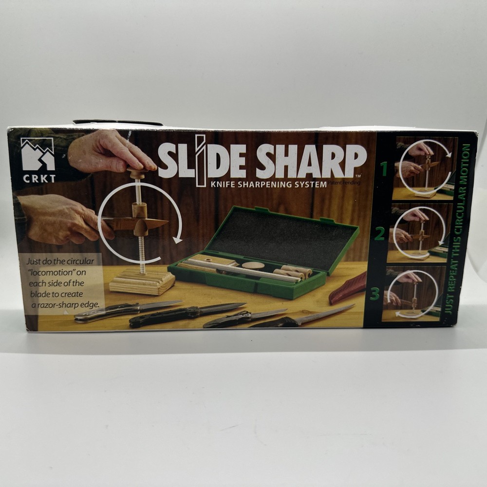 CRKT Slide Sharp Knife, Sharpening System Kit, Inbox Columbia River Knife & Tool