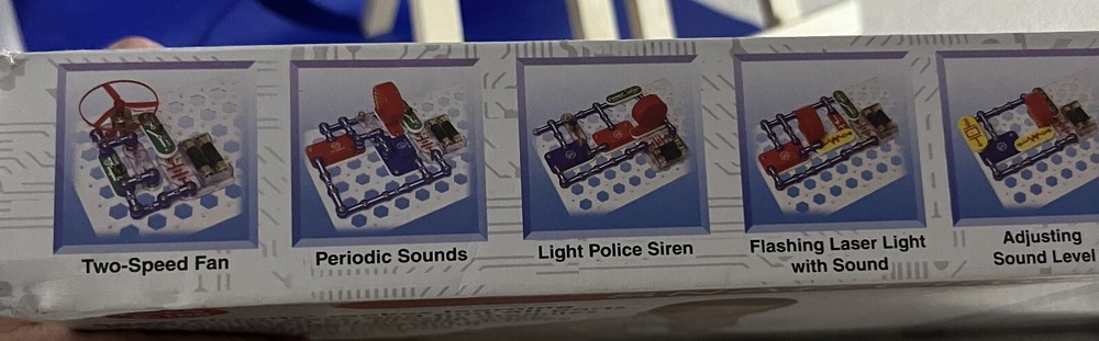 Elenco Snap Circuits Jr SC-100 Electronics Kit Science 8+ STEM 100% Complete EUC