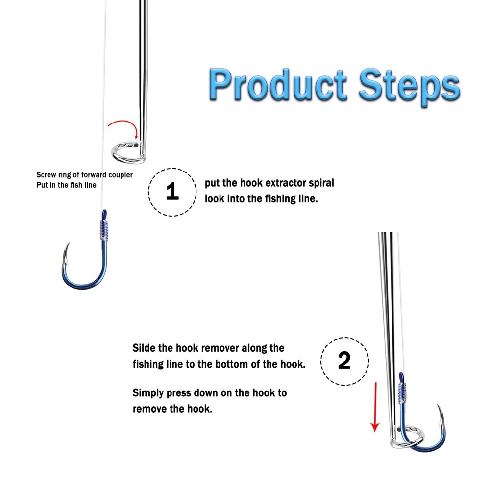 Fish Hook Remover Tool, Fishing Quick Removal Medium, Multi-Color