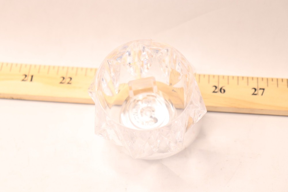 Bath Handle Acrylic White Clear