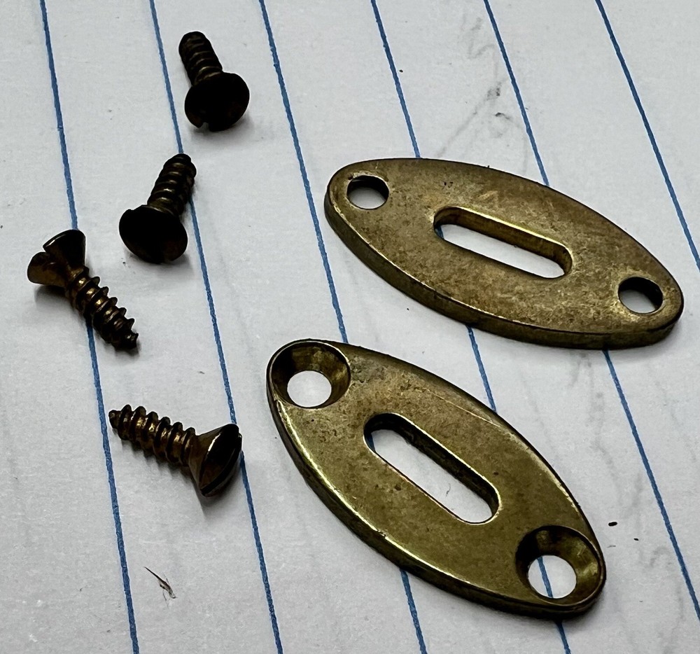Thompson Center Arms Muzzleloader Wedge Plates + Screws- New - (#Z-847)