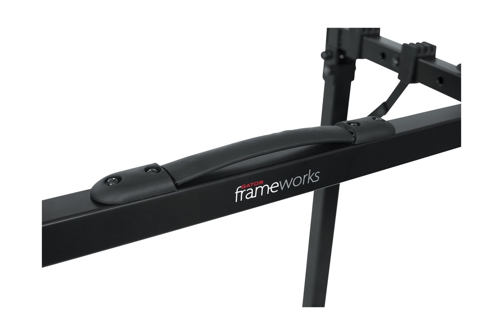Gator Frameworks Adjustable T-Stand Folding Workstation or Keyboard Stand; We...