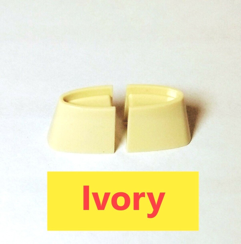 Replacement Slider HALF KNOBS for LUTRON Skylark DUAL SPLIT DIMMER - 1 pair