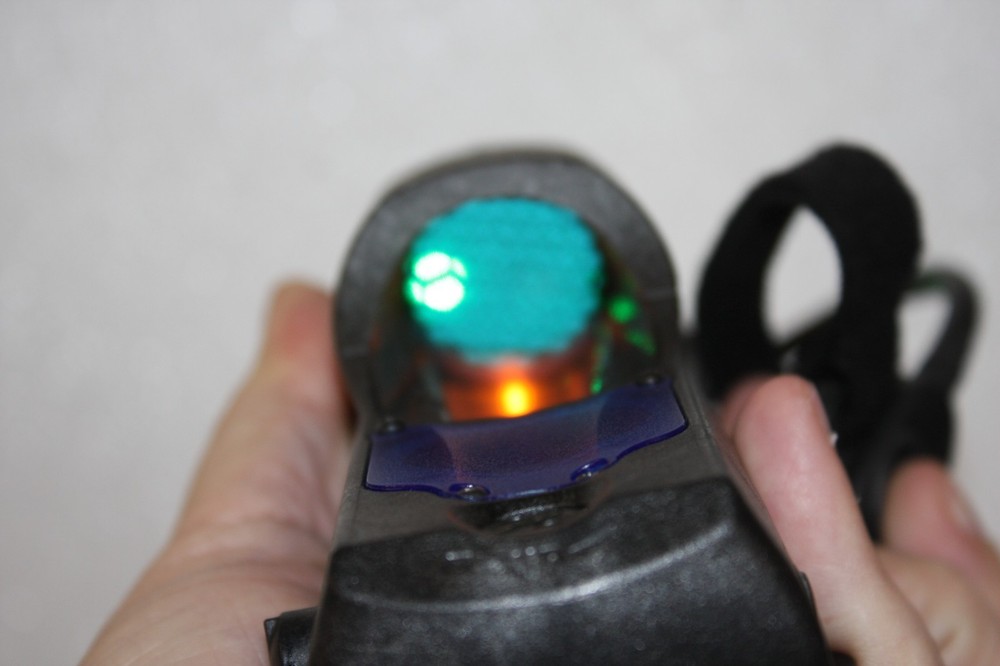 Mepro MOR PRO Multi-Purpose Reflex Sight W/Two Laser Pointers 4.3 MOA Dot Green