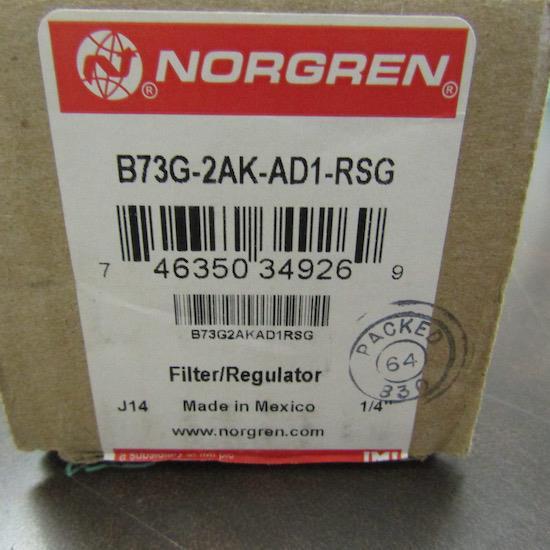NORGREN B73G-2AK-AD1-RSG FILTER REGULATOR