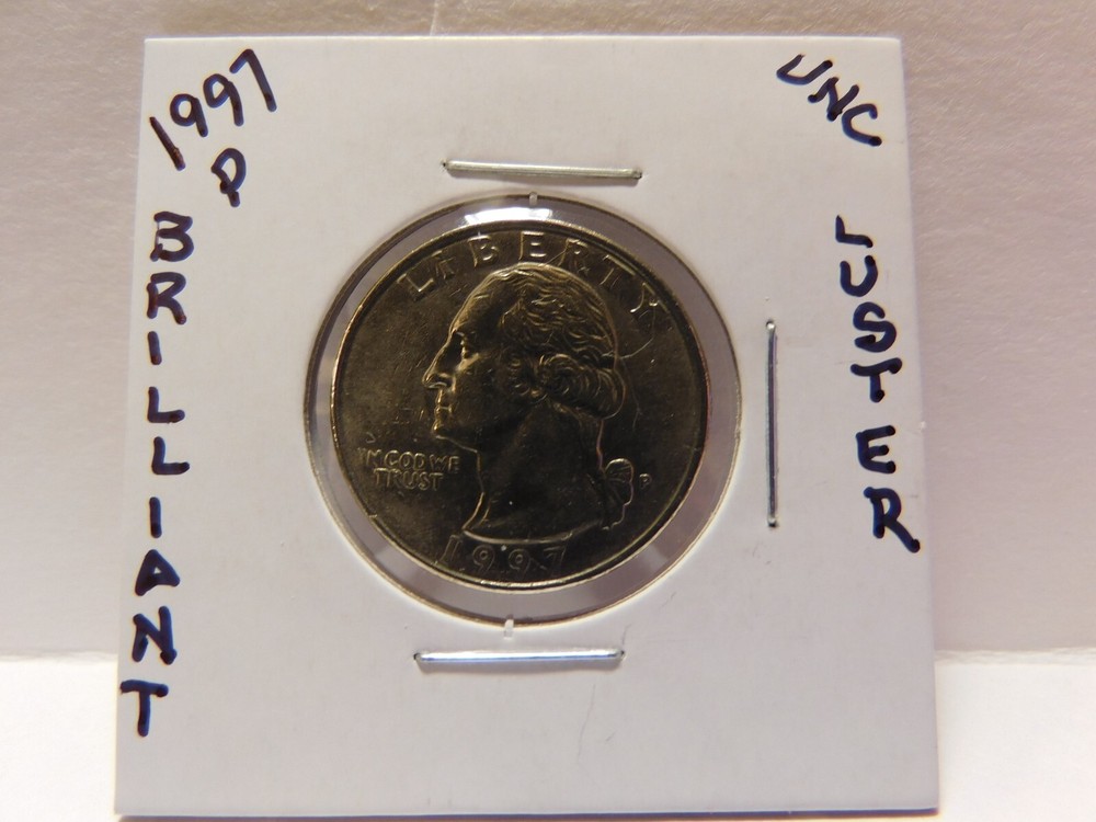 1997 P UNCIRCULATED  WASHINGTON QUARTER