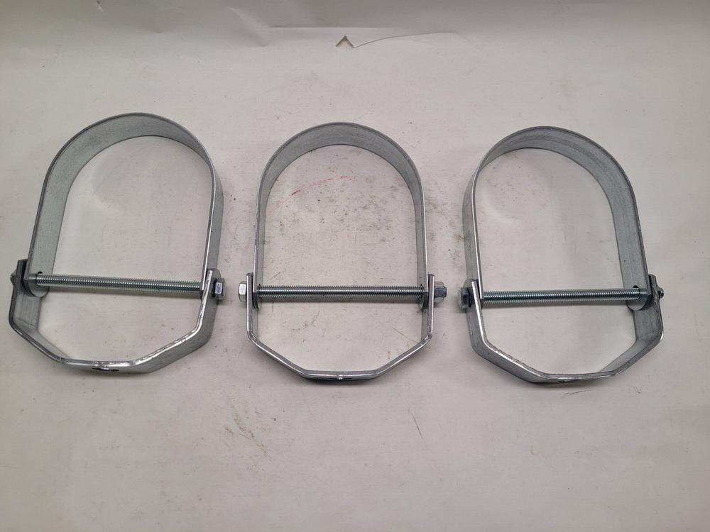 Warwick Adjustable Clevis Hanger 4" Pipe Hot Dip Galvanized (Lot 3)