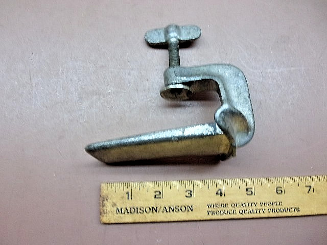 Vintage Universal Bread Dough Maker Table Clamp - Landers, Frary & Clark? Clean!