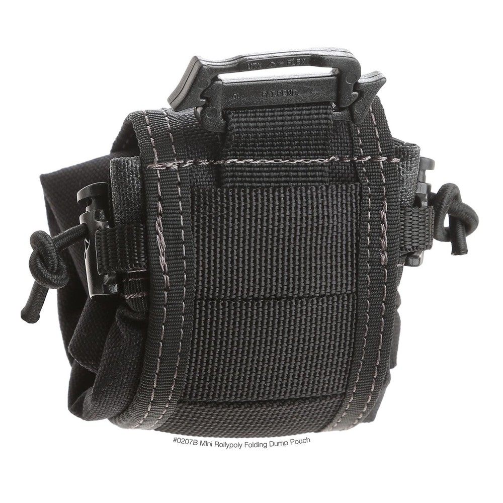 Maxpedition Mini Rollypoly Folding Dump Pouch Black