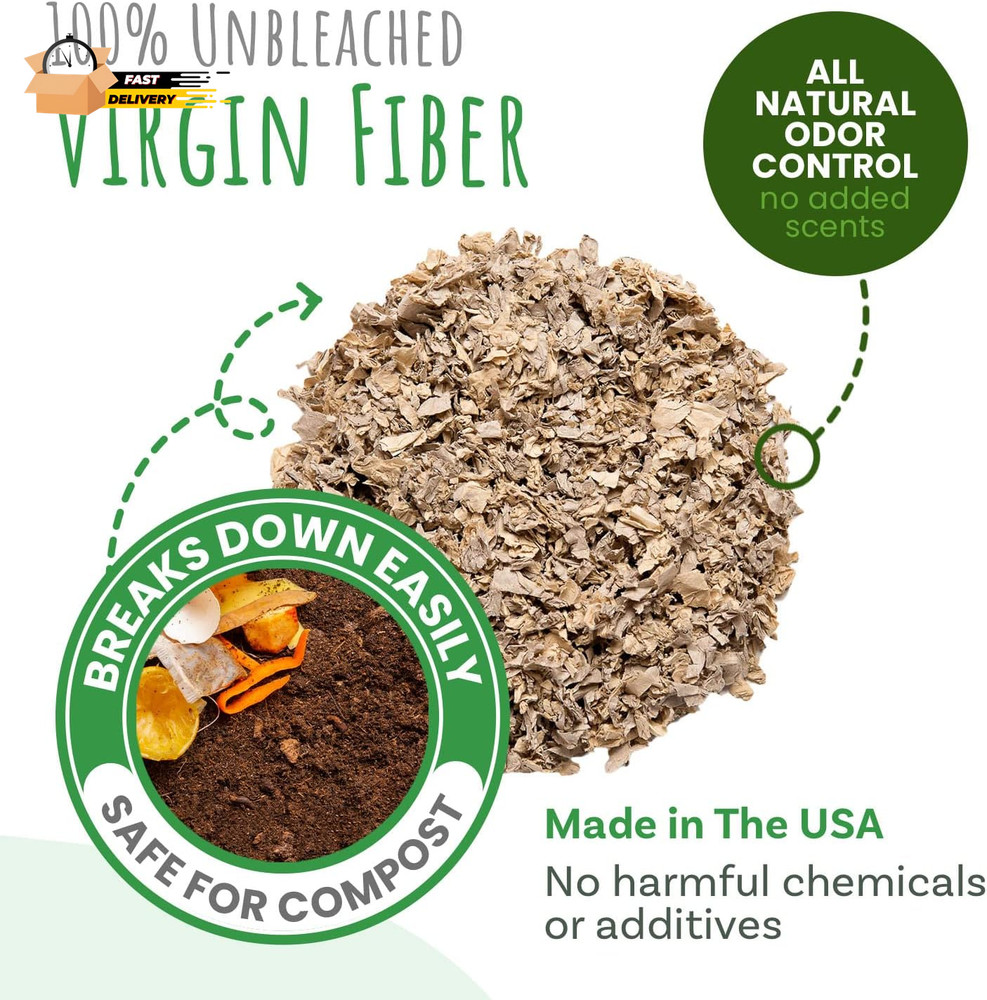 Jumbo Natural Paper Bedding (178 L)