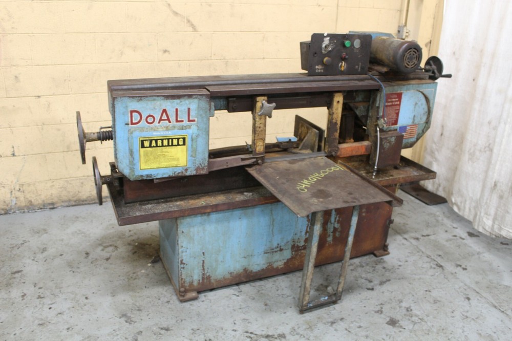 9" X 16" DOALL HORIZONTAL MODEL# C-916M BANDSAW: YODER #72222