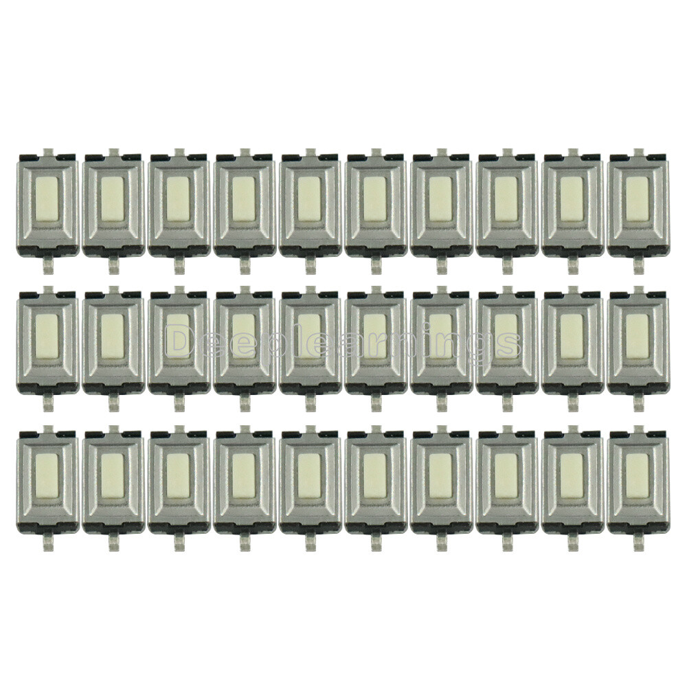 200pcs 3X6X2.5mm SMD Tactile Push Button Switch Tact Switch Micro Switch 2-Pin