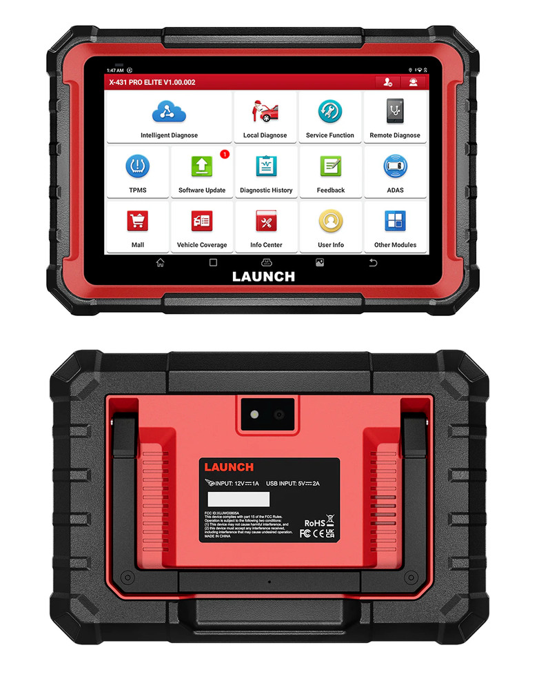 2025 LAUNCH X431 PRO ELITE PLUS Car Diagnostic Tool Car OBD2 Scanner ECU Coding
