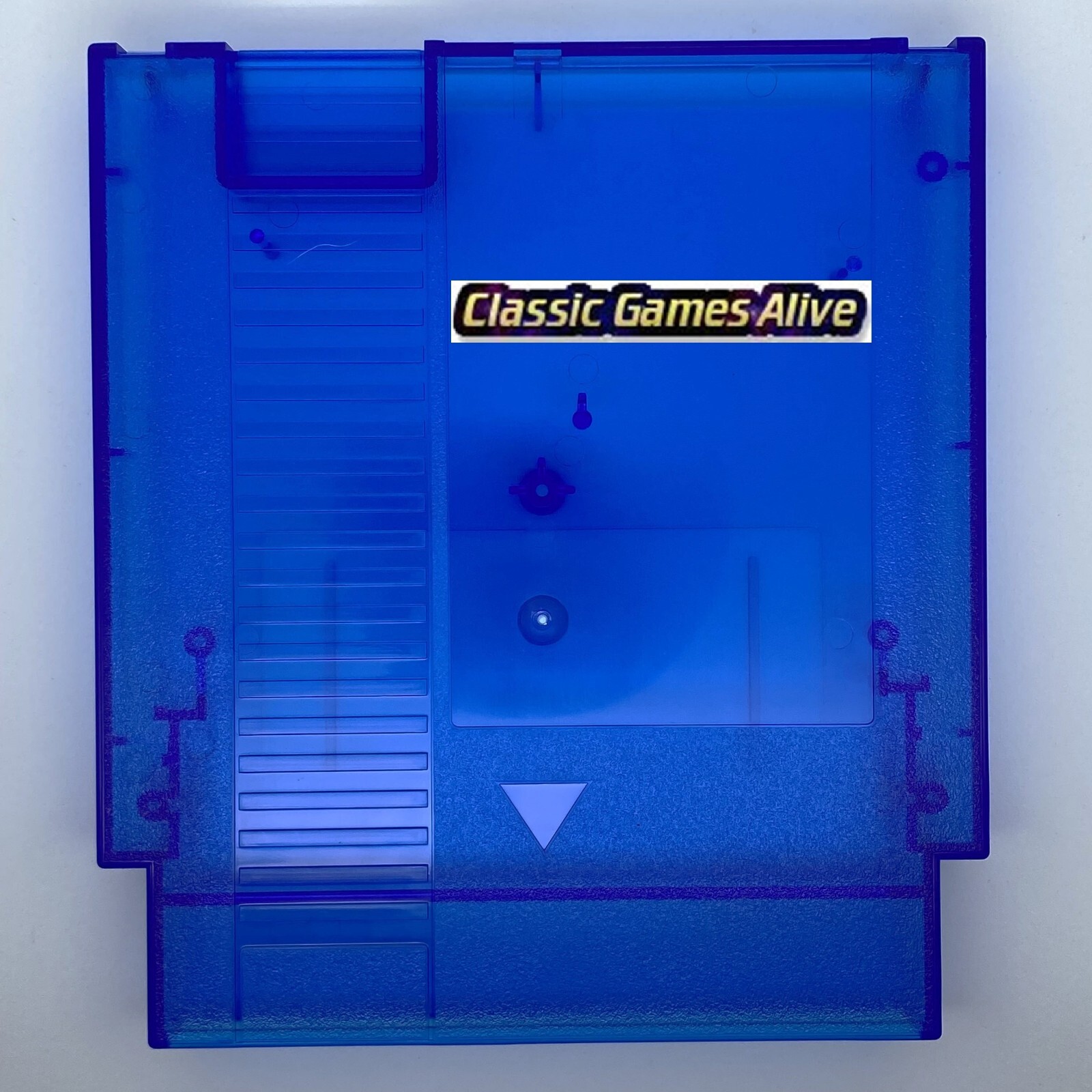 NES Replacement Case Cart Shell - Transparent COLOR, Gold, Sliver (Raspberry Pi)