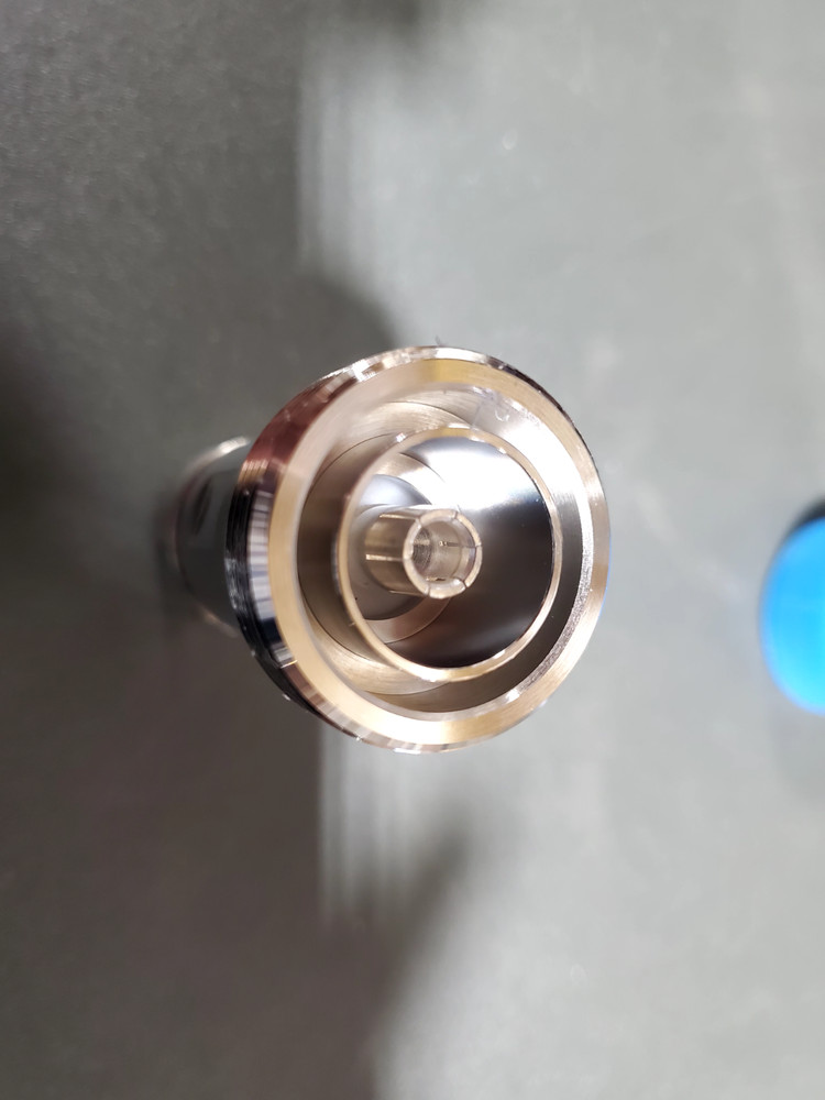RF Connector DIN F for 1/2 Corrugated Plenum Cable