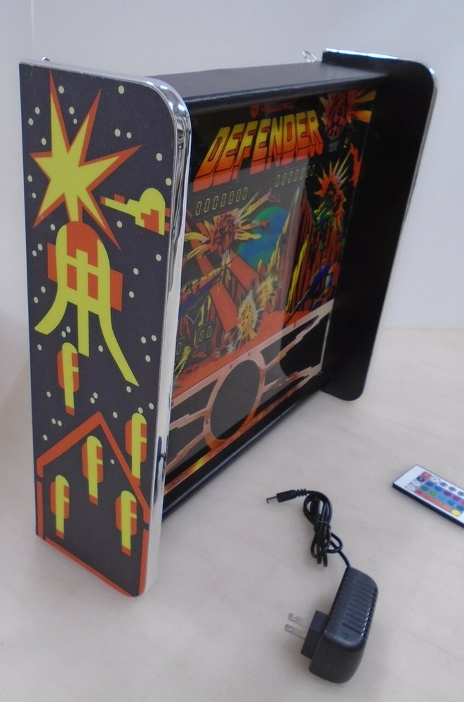 Williams Defender Pinball Head LED Display light box