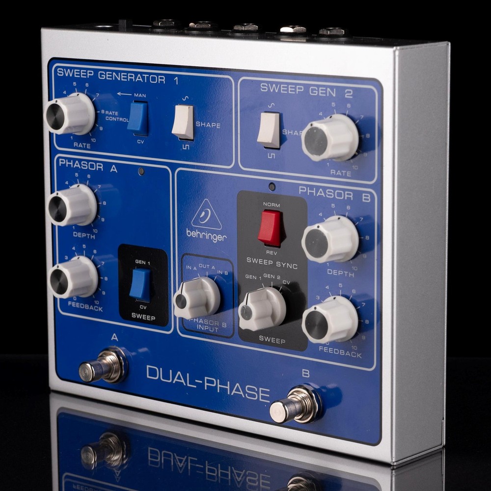 Used Behringer Dual-Phase Phaser Pedal
