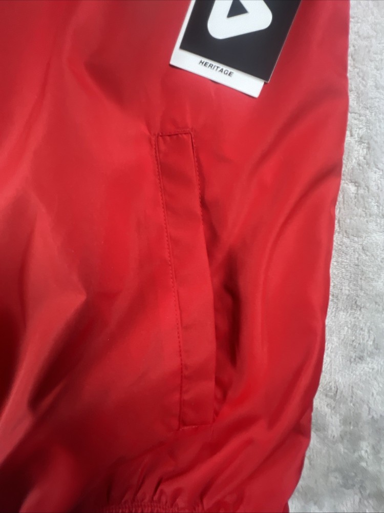 FILA Men's Pullover Windbreaker Jacket 1/4 Zip Size Large - NWT