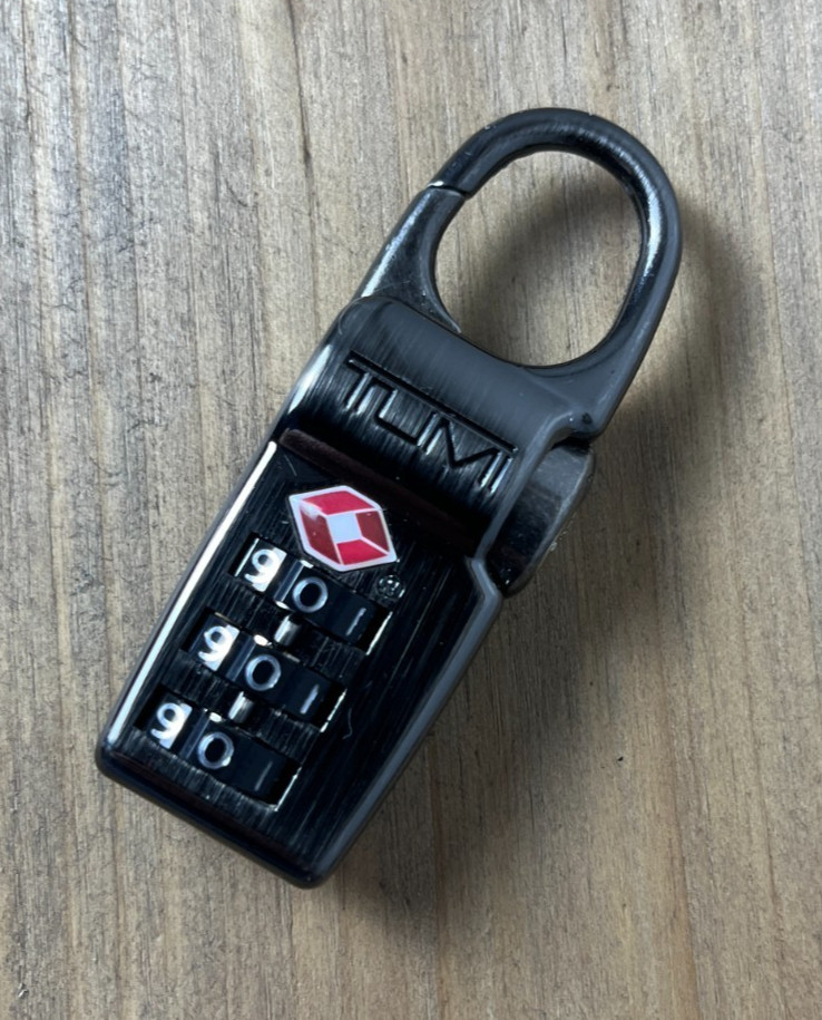 Tumi TSA Combination Lock - Gunmetal