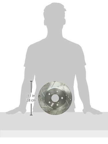 Power Stop JBR1364XPR Rear Evolution Drilled & Slotted Rotor Pair