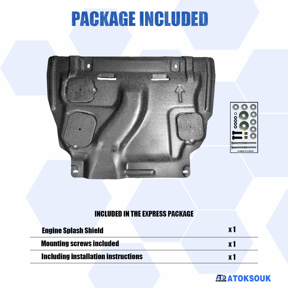 Thick Engine Splash Shield For Toyota RAV4 2009-2012 Front Engine Guard Hard