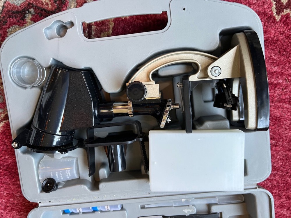 GeoVision MicroProElite Micro Pro Elite Microscope EI-5302 Kit Set w Case Age 8+