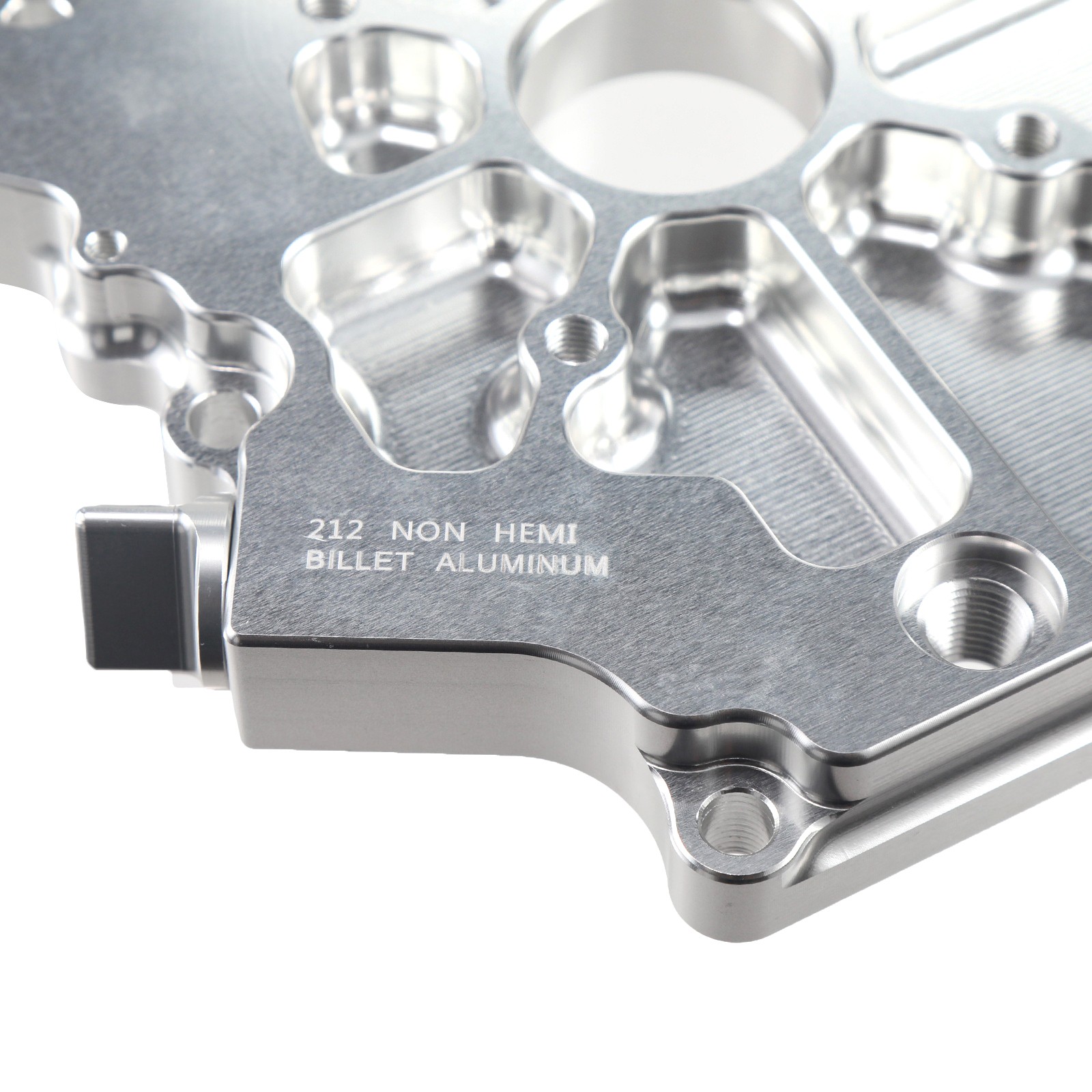 Dual Bearing Billet Side Cover For Predator 212cc Non-Hemi Silver