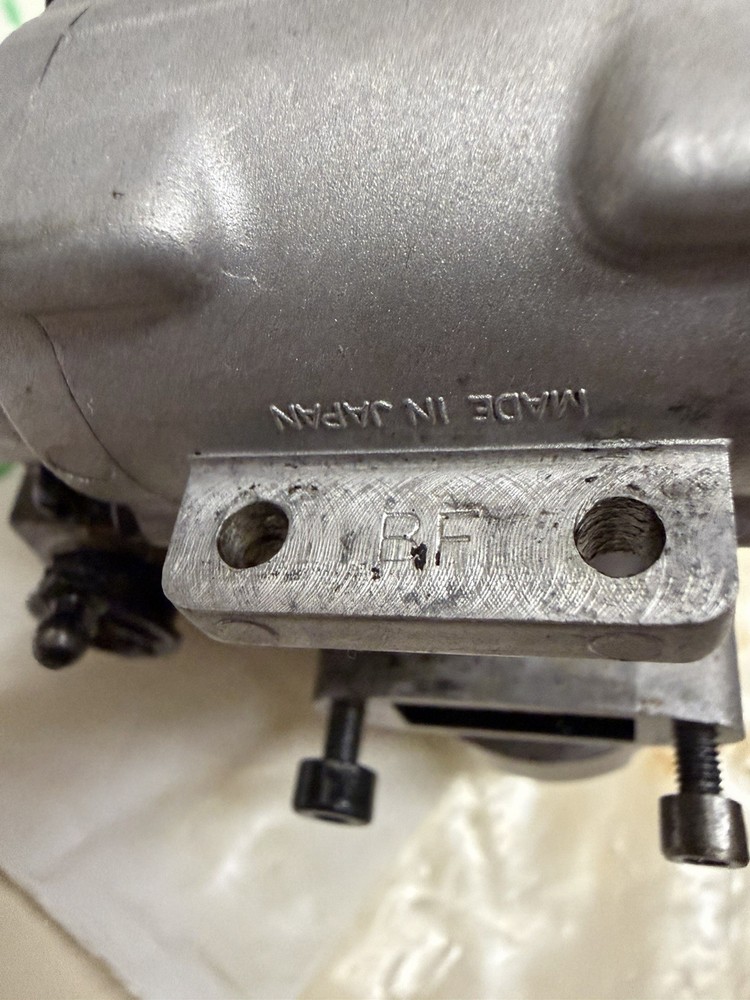 OS MAX 40F SR RC Engine with Box, Muffler & Instructions