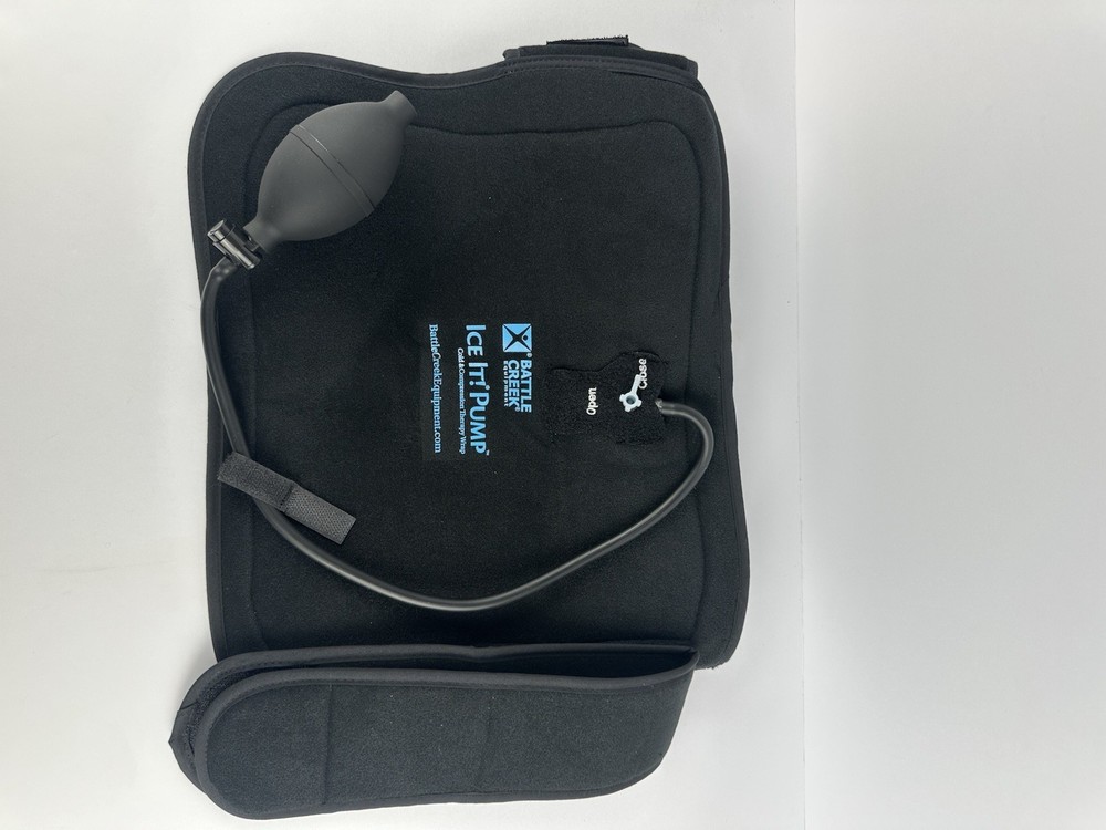 Battle Creek Ice It Pump Cold Therapy Hip Compression Wrap System Open Box