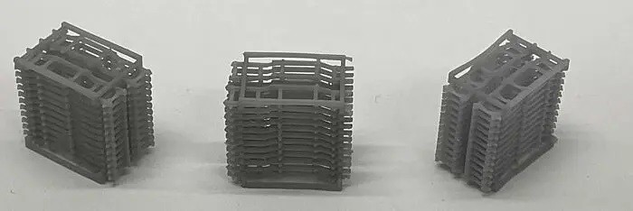 N PU Truck Frames Flatcar Load 3pcs