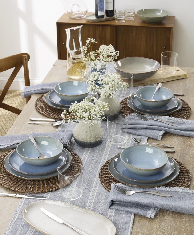 Mooncrest 20-Piece Flatware Set, Service for 4, Silver