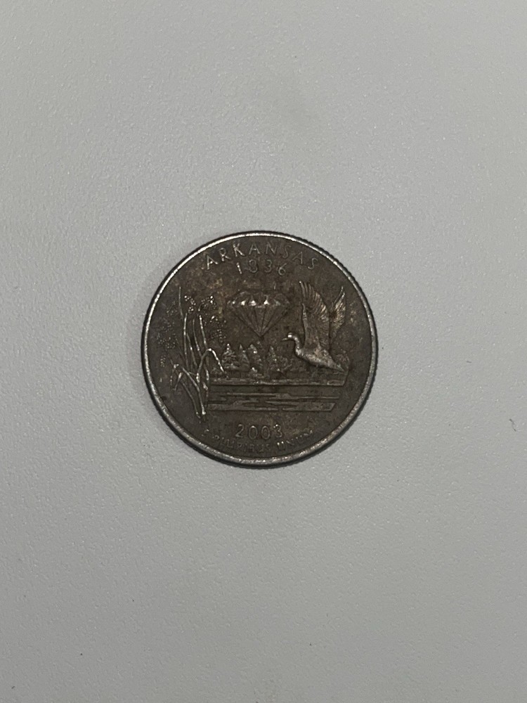 2003 Arkansas Quarter- Improperly Annealed And Strike Errors